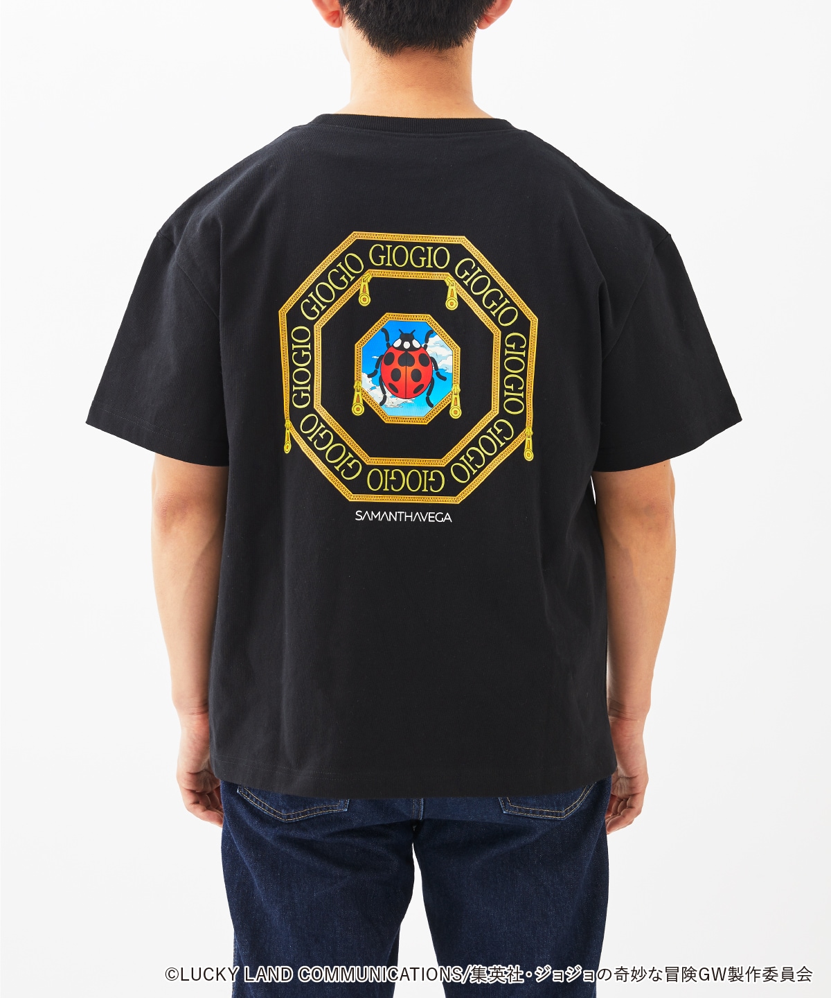 アニメ 「ジョジョの奇妙な冒険　黄金の風」コラボ　Tシャツ